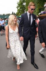 MOLLIE KING at Wimbledon 2019 Tennis Championships in London 07/06/2019