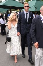 MOLLIE KING at Wimbledon 2019 Tennis Championships in London 07/06/2019