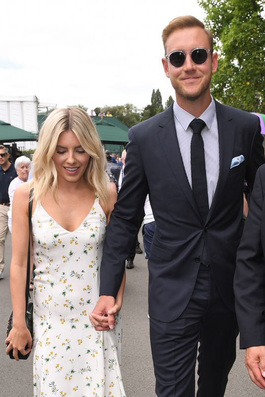 MOLLIE KING at Wimbledon 2019 Tennis Championships in London 07/06/2019