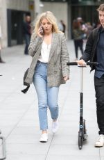 MOLLIE KING Leaves BBC Studios in London 07/28/2019
