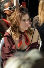 MORGANE POLANSI at Alexandre Vauthier Haute Couture Show at Paris Faashion Week 07/02/2019