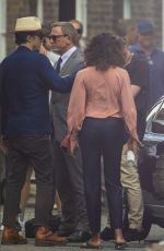 NAOMI HARRIS and Daniel Craig on the Set of Bond in London 06/30/2019