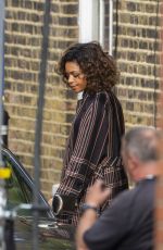 NAOMI HARRIS and Daniel Craig on the Set of Bond in London 06/30/2019