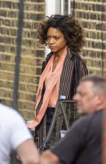 NAOMI HARRIS and Daniel Craig on the Set of Bond in London 06/30/2019