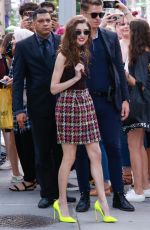 NATALIA DYER Arrives at Build Series in New York 07/15/2019