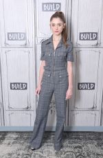NATALIA DYER at AOL Build in New York 07/15/2019