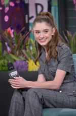 NATALIA DYER at AOL Build in New York 07/15/2019