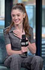 NATALIA DYER at AOL Build in New York 07/15/2019