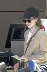NATALIA DYER at LAX Airport in Los Angeles 06/28/2019