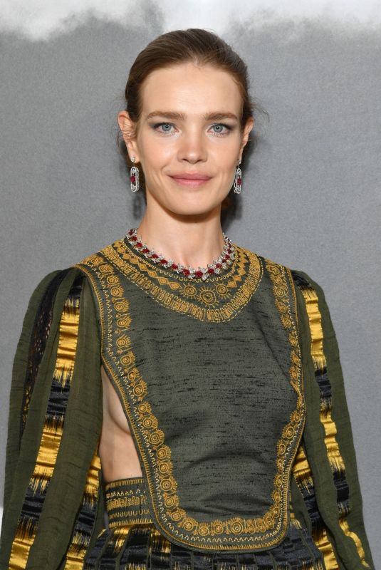 NATALIA VODIANOVA at Christian Dior Haute Couture Show at Paris Fashon Week 07/01/2019