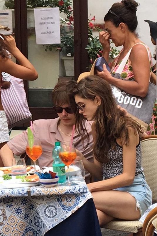 NATALIE DYER and Charlie Heaton at Amalfi Coast 07/22/2019