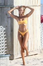 NATALIE JAYNE ROSER in Bikini at a Photoshoo on the Beach in Miami 07/11/2019