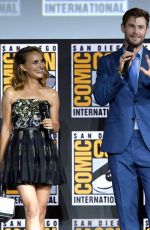 NATALIE PORTMAN at Marvel Presentation at Comic-con 2019 in San Diego 07/20/2019