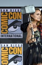 NATALIE PORTMAN at Marvel Presentation at Comic-con 2019 in San Diego 07/20/2019