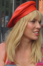 NATASHA BEDINGFIELD Arrives at Build Series in New York 07/22/2019