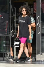 NATHALIE EMMANUEL at Gratitude Kitchen & Bar in Los Angeles 07/27/2019