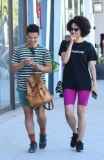 NATHALIE EMMANUEL at Gratitude Kitchen & Bar in Los Angeles 07/27/2019