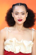 NATHALIE EMMANUEL at The Lion King Premiere in London 07/14/2019