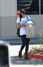 NAYA RIVERA Out and About in Los Feliz 07/16/2019