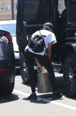 NAYA RIVERA Out and About in Los Feliz 07/16/2019