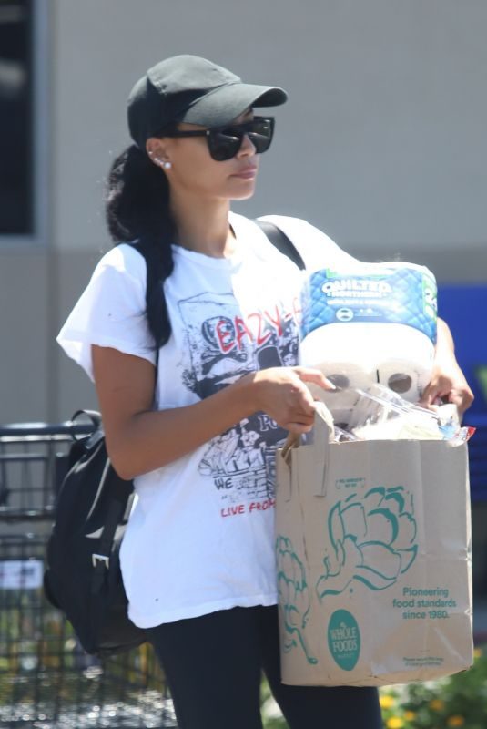 NAYA RIVERA Out and About in Los Feliz 07/16/2019