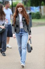 NICOLA ROBERTS Out and About in London 07/27/2019