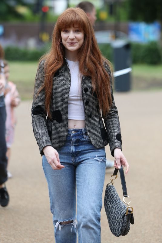 NICOLA ROBERTS Out and About in London 07/27/2019