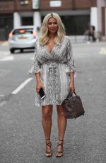 NICOLE MCLEAN Leaves Jeremy Vine Show in London 07/22/2019