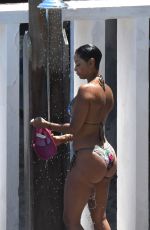 NICOLE MURPHY in Bikini in Ischia 07/20/2019