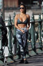 NICOLE SCHERZINGER Doing Yoga Out in Sydney 07/27/2019