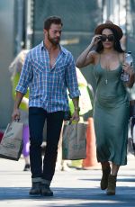 NIKKI BELLA and Aartem Chigvintsev Out Shopping in Los Angeles 06/30/2019