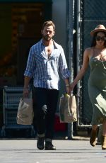 NIKKI BELLA and Aartem Chigvintsev Out Shopping in Los Angeles 06/30/2019