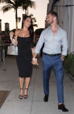 NIKKI BELLA and Artem Chigvintsev Out in Beverly Hills 07/25/2019