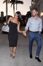 NIKKI BELLA and Artem Chigvintsev Out in Beverly Hills 07/25/2019