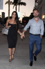 NIKKI BELLA and Artem Chigvintsev Out in Beverly Hills 07/25/2019