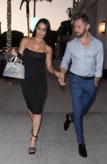 NIKKI BELLA and Artem Chigvintsev Out in Beverly Hills 07/25/2019