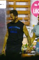 NIKKI BELLA and Artem Chigvintsev Out Shopping in Los Angeles 07/22/2019