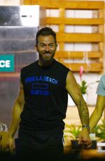 NIKKI BELLA and Artem Chigvintsev Out Shopping in Los Angeles 07/22/2019