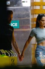 NIKKI BELLA and Artem Chigvintsev Out Shopping in Los Angeles 07/22/2019