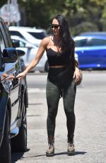 NIKKI BELLA Shopping at West Elm in West Hollywood 07/27/2019