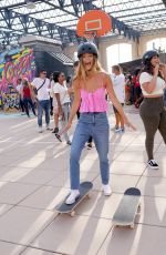 NINA AGDAL at AE x Young Money Collab & Fall 