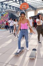 NINA AGDAL at American Eagle and Lil Wayne Celebrate AE x Young Money Collab in New York 07/15/2019