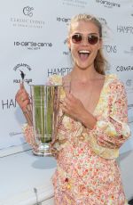 NINA AGDAL at Hamptons Magazine Cup in Water Mill in New York 07/29/2019