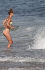 NINA AGDAL in Bikini at a Beach in Hamptons 07/09/2019