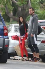 NINA DOBREV and Grant Mellon Out in Los Angeles 07/04/2019