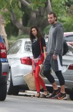 NINA DOBREV and Grant Mellon Out in Los Angeles 07/04/2019
