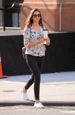 NINA DOBREV Out and About in New York 07/29/2019