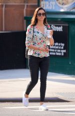 NINA DOBREV Out and About in New York 07/29/2019
