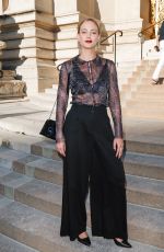 NORA ARNEZEDER at Giorgio Armani Prive Haute Couture Fall/Winter 2019/2020 Show in Paris 07/02/2019