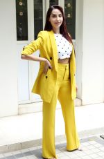 NORA FATEHI at T-Series Office in Mumbai| 07/19/2019